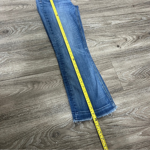 J. Crew Blue Flare Wide Leg Jeans - Picture 6 of 8